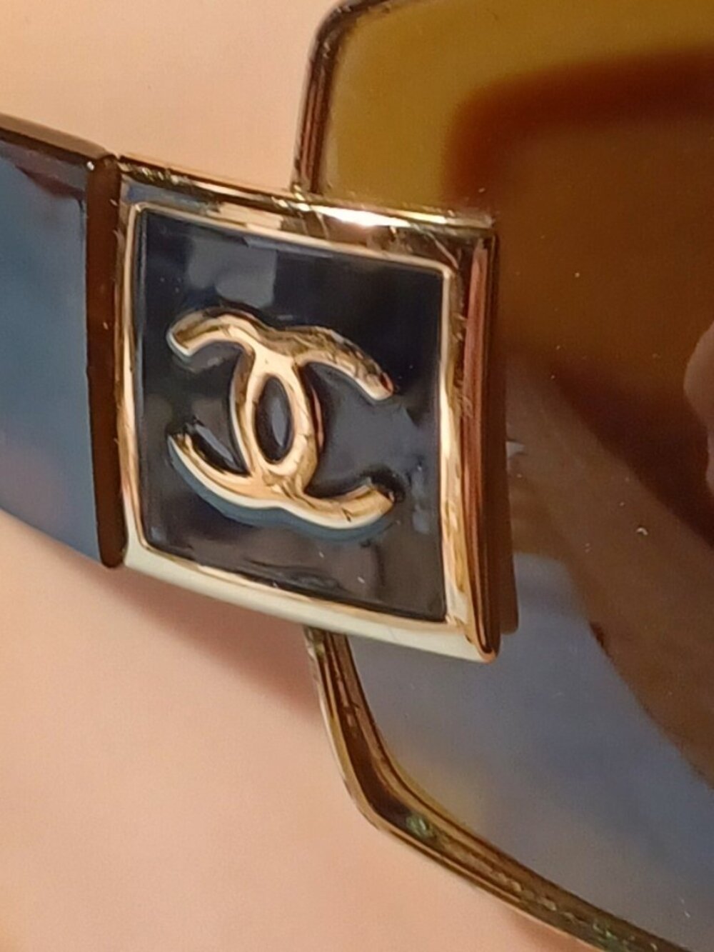 CHANEL VINTAGE ITALY - Chanel 4114c 125/73 110 Classic Rimless - Picture 3 of 12